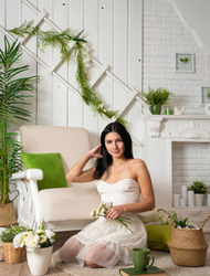 Sexy cutie goes wild