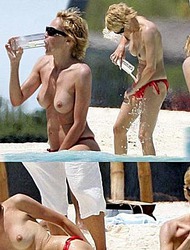 Sharon Stone by Celeb Matrix