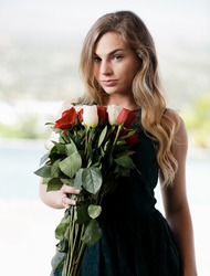 Beautiful Sidney Cole With Roses