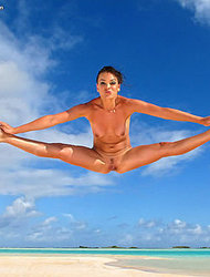 Renee Perez In Shallow Water