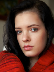 Cute brunette Anie Darling