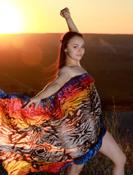 The temptation proves too much for Sthephan. He can't resist touching her intimate parts, his fingers gradually pulling her peta