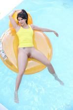 Sexy Teen Strips In The Pool — photo 0 of 21