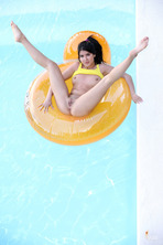 Sexy Teen Strips In The Pool — photo 5 of 21