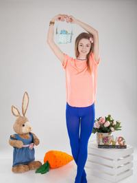 Skinny Russian Teen Strips To Naked