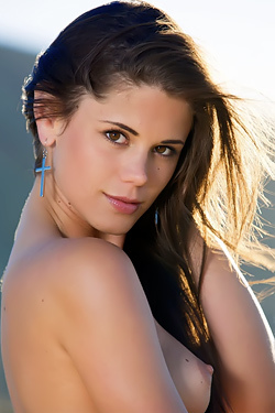 Little Caprice Nude Outdoors