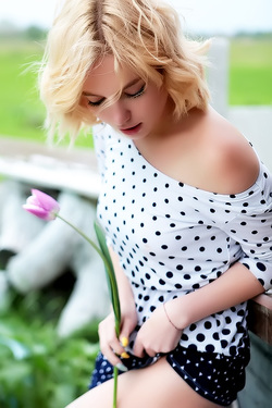 Ukrainian Beauty Is A Natural Exhibitionist