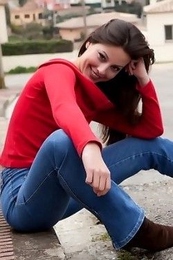 Lorena on the street