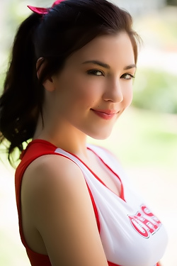 Jenna Reid Beautiful Cheerleader